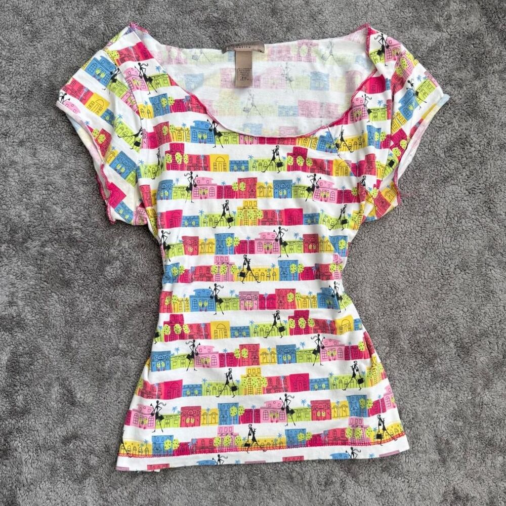 i.e. Relaxed baby tee multicolored